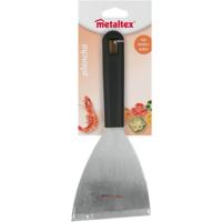 Metaltex Plancha Barbecue Spatel 23.8x10 cm Zwart/RVS - thumbnail