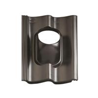 Dakdoorvoerpan zwart 131 snd. - thumbnail