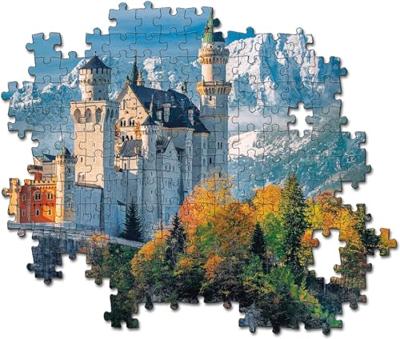 Clementoni legpuzzel slot neuschwanstein, 500st. Clementoni legpuzzel slot neuschwanstein, 500st.