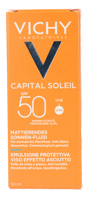 Vichy Capital Soleil Dry Touch Zonnecrème SPF50 50ml Vichy Capital Soleil Dry Touch Zonnecrème SPF50 50ml