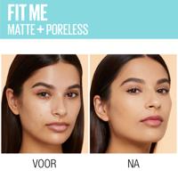 Maybelline Fit Me Matte and Poreless Foundation Medium/Dark 242 Light Honey - Medium tot donkere huid, neutrale tot roze ondertoon - thumbnail
