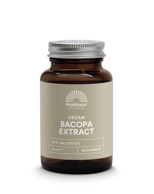 Mattisson HealthStyle Vegan Bacopa Extract Capsules Mattisson HealthStyle Vegan Bacopa Extract Capsules