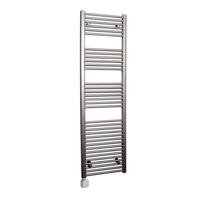 Electrische Wifi Radiator Sanicare HPW Carini 172x60 cm Inox-look Met Thermostaat Zilver Linksonder - thumbnail