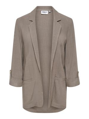Only Onlsiesta 3/4 Open Linen Bl Blazer Tlr 15322274 Blazers Walnut