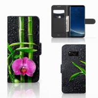 Samsung Galaxy S8 Hoesje Orchidee - thumbnail