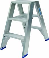 Solide Professionele Dubbele Trap 2x3 Treden - DT03 - thumbnail