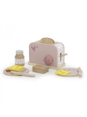 Label Label Broodrooster Roze