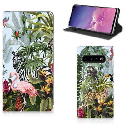 Smartphone hoesje voor Samsung Galaxy S10 Jungle