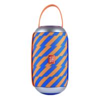 TG112 Draagbare Bluetooth luidspreker met Mic & FM radiofunctie ondersteuning voor Hands-free & TF kaart & U schijf Play(Orange+Blue) - thumbnail