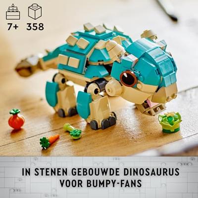 LEGO jurassic world 76962 baby bumpy: ankylosaurus - thumbnail