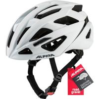 Olympic Sportswear Alpina sports race helm valparola 51-56 mat wit - thumbnail