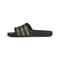 adidas Adilette Aqua Slippers Zwart Goud - thumbnail