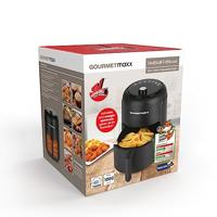 GourmetMaxx Heißluft-Fritteuse 2,3l 1000W schwarz Airfryer 1000 W Zwart - thumbnail