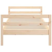 Bedframe massief grenenhout 75x190 cm - thumbnail