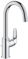 GROHE Euroeco Wastafelmengkraan - l-size - met trekwaste - chroom 24272001 - thumbnail