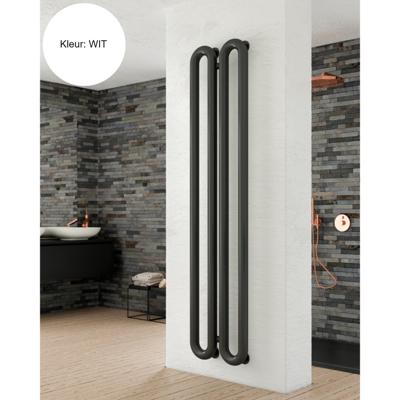 Designradiator Instamat Tubone-V 170x44x14 cm Incl. Aansluitset Wit Instamat