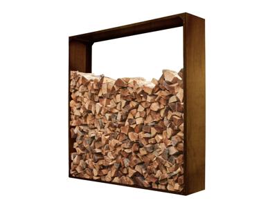 HOME DELUXE Stalen houtopslag Nanga