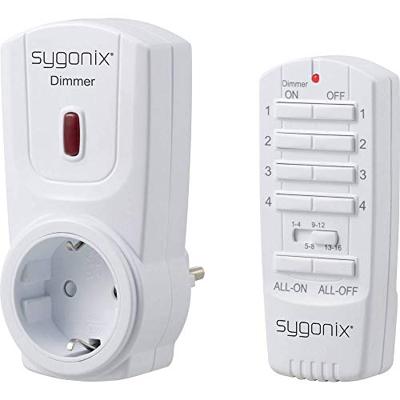 Sygonix RSL Dimmerset Tussenstekker Schakelvermogen (max.) 300 W Bereik max. (in het vrije veld) 70 m Sygonix RSL Dimmerset Tussenstekker Schakelvermogen (max.) 300 W Bereik max. (in het vrije veld) 70 m