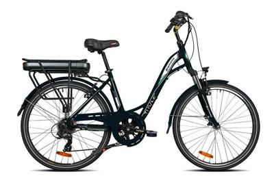 Legnano L250D Thyme 26 Elektrische Fiets - Zwart Legnano L250D Thyme 26 Elektrische Fiets - Zwart