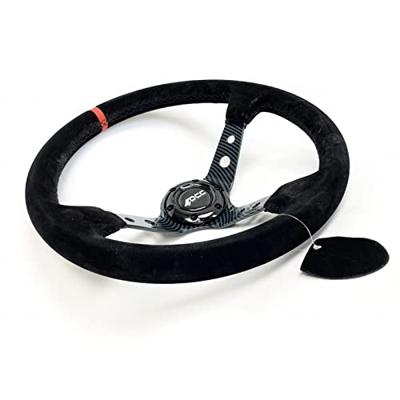 Race stuurwiel OCC Motorsport Zwart Zwart/Rood Ø 35 cm Race stuurwiel OCC Motorsport Zwart Zwart/Rood Ø 35 cm