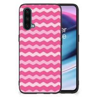 OnePlus Nord CE 5G Back Case Waves Pink - thumbnail