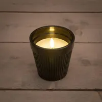 LED Buitenkaars in pot zwart Ø11cm H11cm - thumbnail