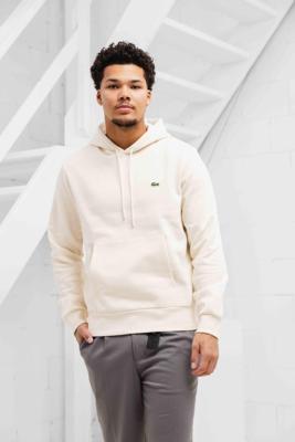 Lacoste Fleece Hoodie Heren Beige - Maat S - Kleur: Beige | Soccerfanshop Lacoste Fleece Hoodie Heren Beige - Maat S - Kleur: Beige | Soccerfanshop