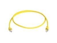 Telegärtner 100008647 RJ45 Netwerkkabel, patchkabel CAT 6A S/FTP 5.00 m Geel Vlambestendig, Snagless, Vlambestendig, Halogeenvrij, UL gecertificeerd 1 stuk(s)