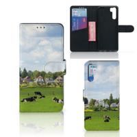 OPPO A91 | Reno3 | Telefoonhoesje | Met pasjeshouder | Koeien - thumbnail