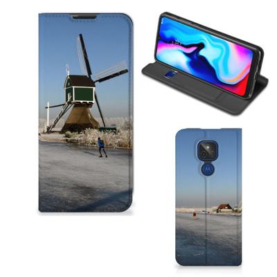 Motorola Moto G9 Play | Book Cover | Schaatsers Motorola Moto G9 Play | Book Cover | Schaatsers