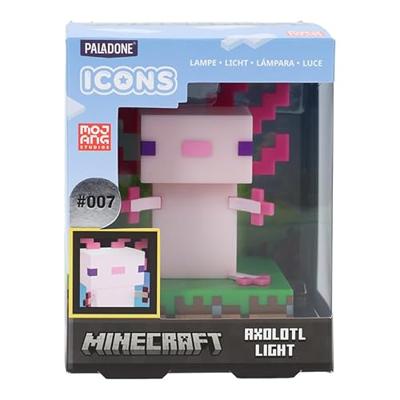 Minecraft Icon lamp - Axolotl Minecraft Icon lamp - Axolotl