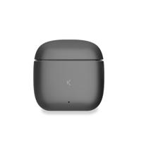 KSIX Meteor Draadloze Bluetooth-hoofdtelefoon, HD-oproepen, ENC-ruisonderdrukking, oplaadbox, True Wireless Stereo, 32 uur looptijd, spraakassistent, waterdicht, zwart - thumbnail