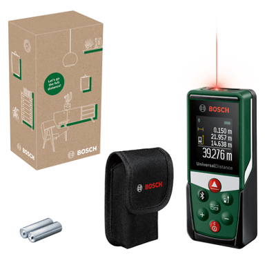 Bosch Home and Garden UniversalDistance 40C Laserafstandsmeter Bluetooth 40 m