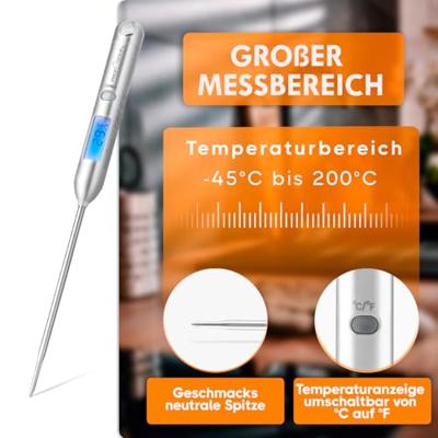 ProfiCook DHT 1039 voedselthermometer -45 - 200 °C Digitaal
