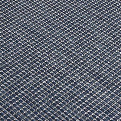 VidaXL Buitenkleed platgeweven 120x170 cm blauw VidaXL Buitenkleed platgeweven 120x170 cm blauw
