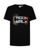 Indian Blue Jeans Meisjes t-shirt moonwalk - Zwart - thumbnail