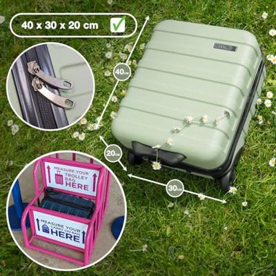 Cabin Max Anode - 30L - EasyJet Trolley - 45x36x20 cm - Bodo Green - thumbnail