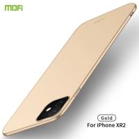 MOFI Frosted PC ultradun hard case voor iPhone 11 (goud) - thumbnail
