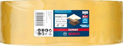 Bosch Accessoires Expert C470 schuurpapierrol voor handmatig schuren 93 mm x 50 m, K320 - 1 stuk(s) - 2608900975