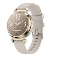 By Qubix - Siliconen bandje - Zandgrijs - Compatible met Garmin Lily 2 - Compatible Garmin bandje - thumbnail