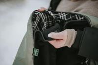 HUNTER Hondenjas Uppsala, kleur: kaki, 2-in-1 design met uitneembare binnenvoering, waterafstotend, reflecterende biezen, gesloten buikzijde, optimale pasvorm, maat: 47,5 - thumbnail