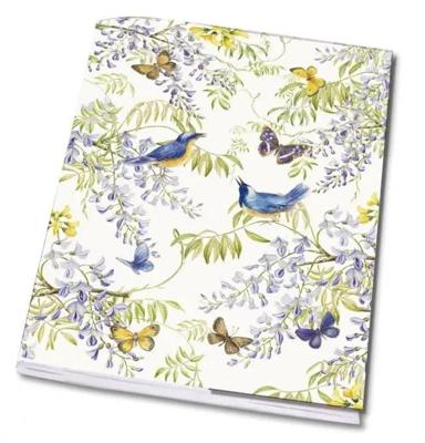 Schrift A5: Vogels in blauweregen, Janneke Brinkman