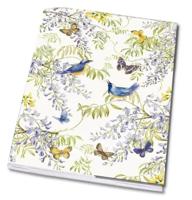 Schrift A5: Vogels in blauweregen, Janneke Brinkman - thumbnail