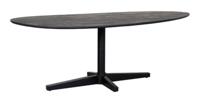 LABEL51 Organische Eettafel 'Rosie' Zwart Mangohout, 180 x 100cm - thumbnail