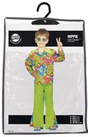 Hippie jongen flower power - thumbnail