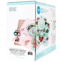 We R Makers • embellishment storage bloom mint 28,70x28,70x16,51cm - thumbnail