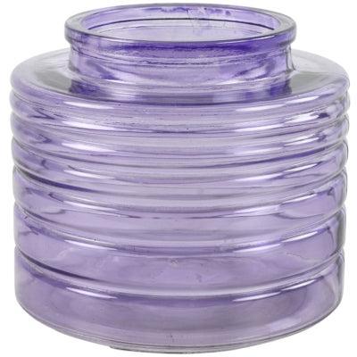 Countryfield vaas alinda glas paars 14 cm | 12 stuks