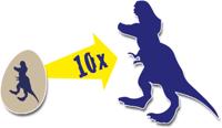 SES groeiende dinosaurussen surprise eieren - thumbnail