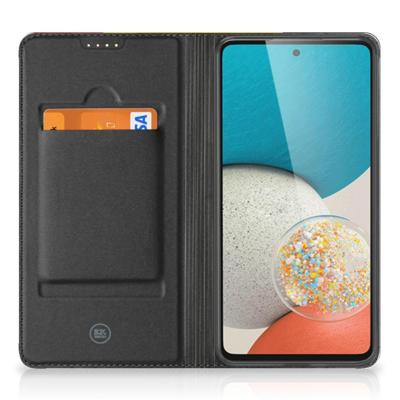 Samsung Galaxy A53 | Standcase | Belgische Vlag Samsung Galaxy A53 | Standcase | Belgische Vlag