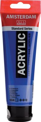 Royal Talens Amsterdam Acrylverf 120 ml - Ultramarijn 504